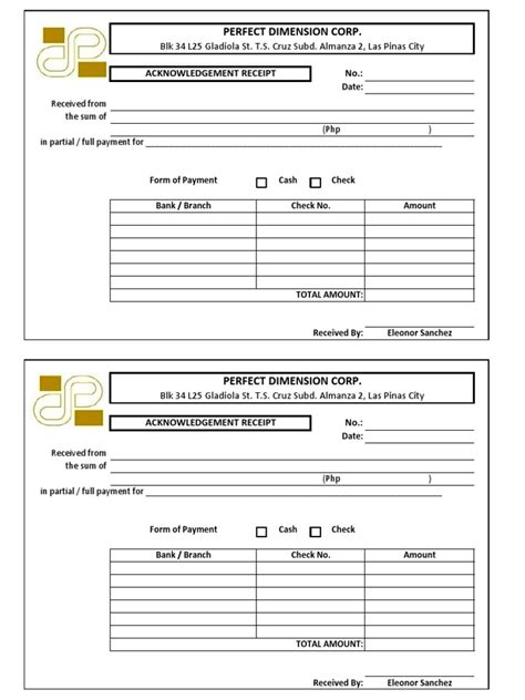 acknowledgement receipt for pdc cheques|Things to remember while Accepting Post Dated Cheques PDCs  .